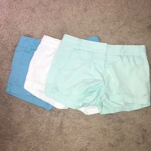 Bundle of 3 J Crew Chino shorts
